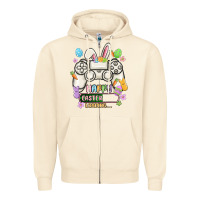Sandshell easter gamer Zipper Hoodie - MaliasSmallBusiness