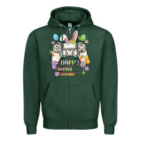Sports Green easter gamer Zipper Hoodie - MaliasSmallBusiness