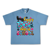 Pebble Blue happy 100th days of school cat Urban Heavy Tee - Artiststas
