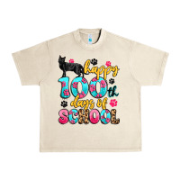 Sandshell happy 100th days of school cat Urban Heavy Tee - Artiststas