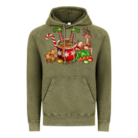 Vintage Olive chocolate elf Vintage Hoodie - FaDigitalArtStudio