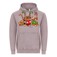 Vintage Zinc chocolate elf Vintage Hoodie - FaDigitalArtStudio