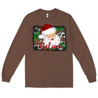 Chestnut believe santa Long Sleeve Tee - AdoDesignShop