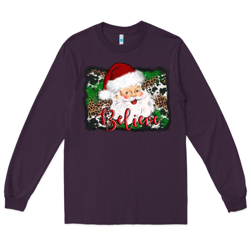 Believe Santa Long Sleeve Tee by AdoDesignShop | Teevron