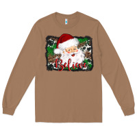 Toasted Coconut believe santa Long Sleeve Tee - AdoDesignShop