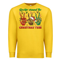 Lemon Rockin' Around The Christmas Tree Premium Sweatshirt - BundleAndBundleShop