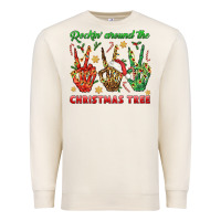 Rockin' Around The Christmas Tree Premium Sweatshirt | Teevron