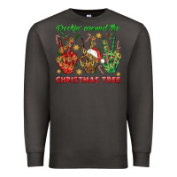 Smoke Rockin' Around The Christmas Tree Premium Sweatshirt - BundleAndBundleShop