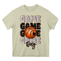 Mossy game day basketball bal Heavy Core Tee - MaliasSmallBusiness