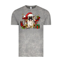 Cloud Rock christmas joy pug Vintage Tee - JahusDesignShop