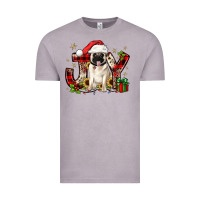 Vintage Zinc christmas joy pug Vintage Tee - JahusDesignShop