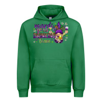 Emerald Mardi Gras drinking team with gnome Urban Hoodie - HowdyJamesFarm