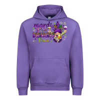 Tulip Mardi Gras drinking team with gnome Urban Hoodie - HowdyJamesFarm