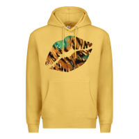 Antique Gold Tiger Lips Premium Hoodie - Bettercallsaul
