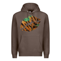 Coffee Tiger Lips Premium Hoodie - Bettercallsaul
