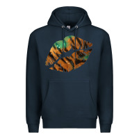 Navy Tiger Lips Premium Hoodie - Bettercallsaul