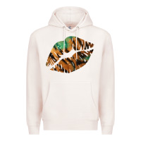 Pale Pink Tiger Lips Premium Hoodie - Bettercallsaul