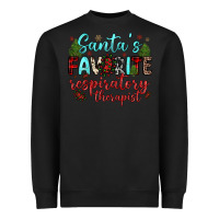 Black santa s favorite respiratory therapist Heavyweight Sweatshirt - JahusDesignShop