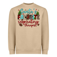 Mushroom santa s favorite respiratory therapist Heavyweight Sweatshirt - JahusDesignShop