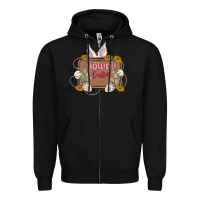 Black howdy easter Zipper Hoodie - MaliasSmallBusiness