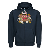 Navy howdy easter Zipper Hoodie - MaliasSmallBusiness