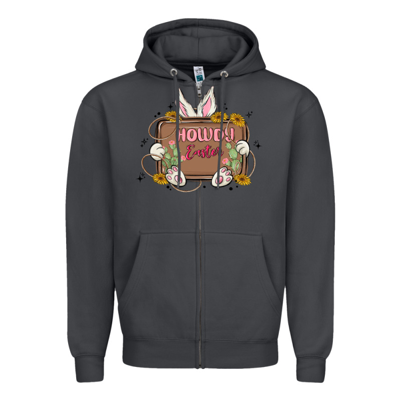 Howdy Easter Zipper Hoodie by MaliasSmallBusiness | Teevron