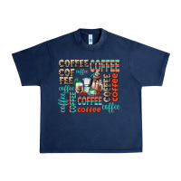 Navy coffee Urban Heavy Tee - AdoDesignShop