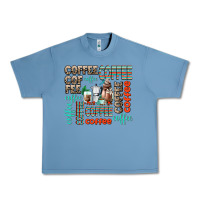 Pebble Blue coffee Urban Heavy Tee - AdoDesignShop