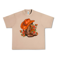 Burro orange  cowgirl  and roses Urban Heavy Tee - AdoDesignShop