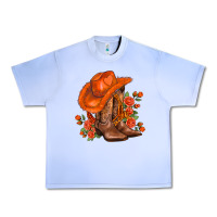 Grape Ice orange  cowgirl  and roses Urban Heavy Tee - AdoDesignShop