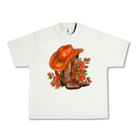 Pistachio orange  cowgirl  and roses Urban Heavy Tee - AdoDesignShop
