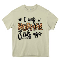 Mossy i was normal three kids ago momlife Heavy Core Tee - MaliasSmallBusiness