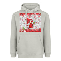 Moon Dust candy cane gnome Heavyweight Hoodie - MaliasSmallBusiness