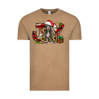 Vintage Coffee Christmas joy pitbull Vintage Tee - JahusDesignShop