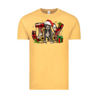 Vintage Mustard Christmas joy pitbull Vintage Tee - JahusDesignShop
