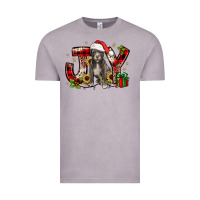 Vintage Zinc Christmas joy pitbull Vintage Tee - JahusDesignShop