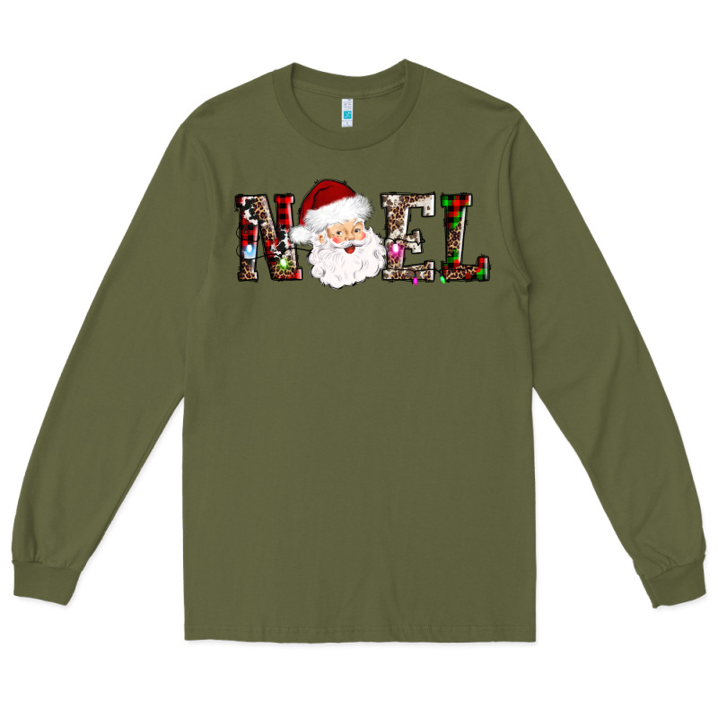 Noel Santa Long Sleeve Tee by AdoDesignShop | Teevron