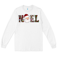 White noel santa Long Sleeve Tee - AdoDesignShop