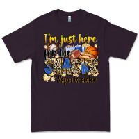 Plum im just here for the snacks sports sister Premium Tee - Zillion Design Studio