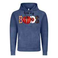 Vintage Denim love my boos Vintage Hoodie - CowhideDigitalArt