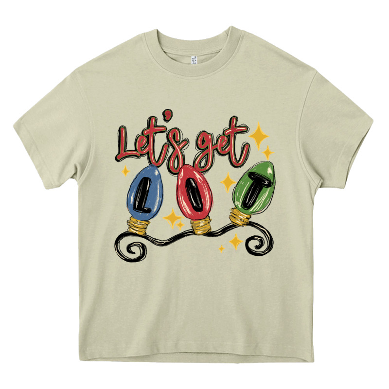 Let's Get Lit Heavy Core Tee by MaliasSmallBusiness | Teevron