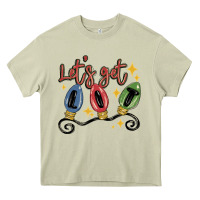 Mossy let's get lit Heavy Core Tee - MaliasSmallBusiness