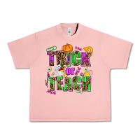 Salmon trick or teach Urban Heavy Tee - AdoDesignShop