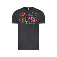Vintage Black bless the lord oh my soul Vintage Tee - AdoDesignShop