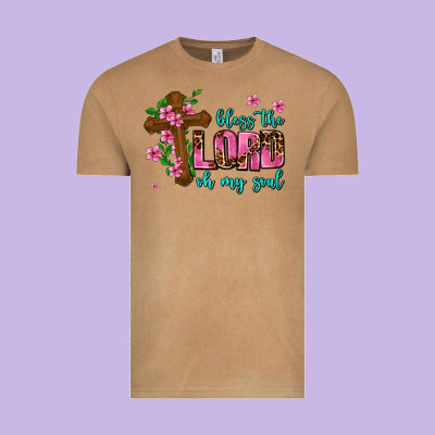 Bless The Lord Oh My Soul Vintage Tee Designed By Adodesignshop