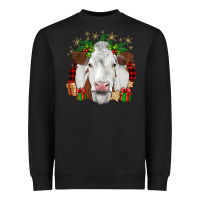 Black christmas simmental Heavyweight Sweatshirt - JahusDesignShop