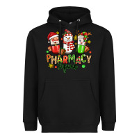 Black christmas pharmacy squad Heavyweight Hoodie - MaliasSmallBusiness