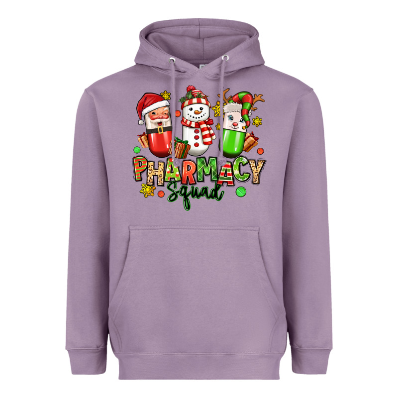 Christmas Pharmacy Squad Heavyweight Hoodie by MaliasSmallBusiness | Teevron