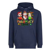 Navy christmas pharmacy squad Heavyweight Hoodie - MaliasSmallBusiness