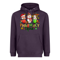 Plum christmas pharmacy squad Heavyweight Hoodie - MaliasSmallBusiness